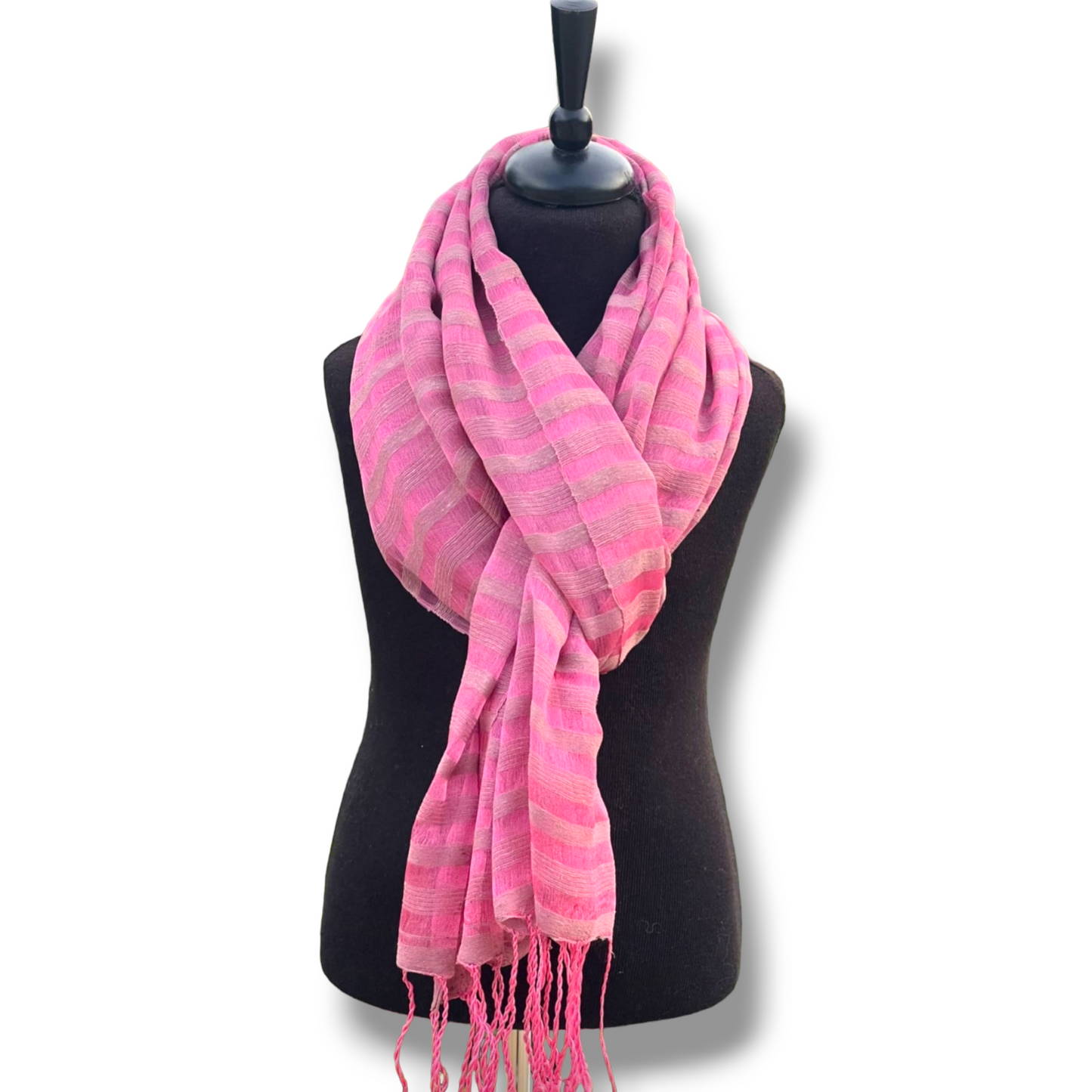 Pure Silk Hand-Woven Scarf from Antochia