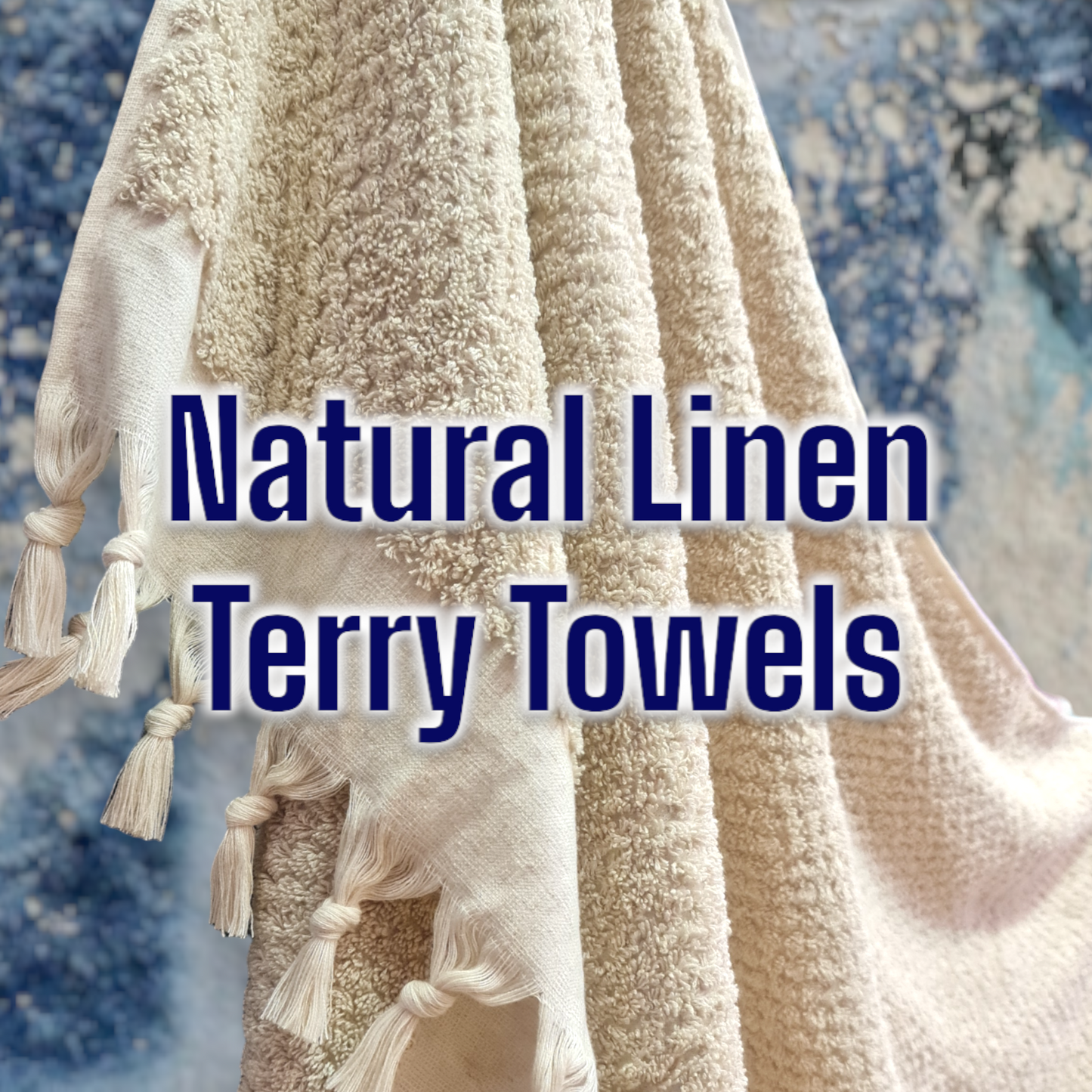 Turkish Linen Terry Bath Towel