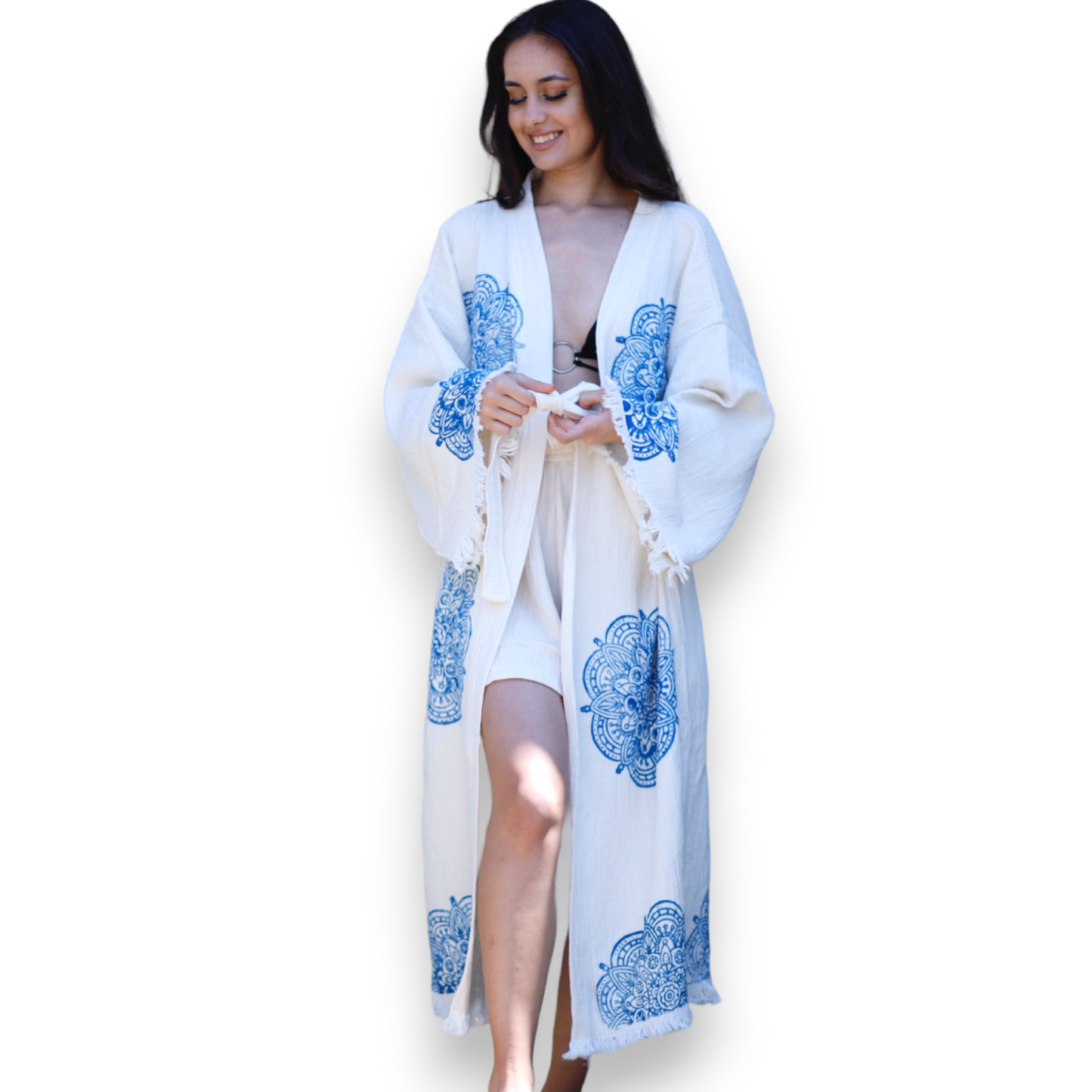 Turkish Towel Kimono Kaftan Bathrobe