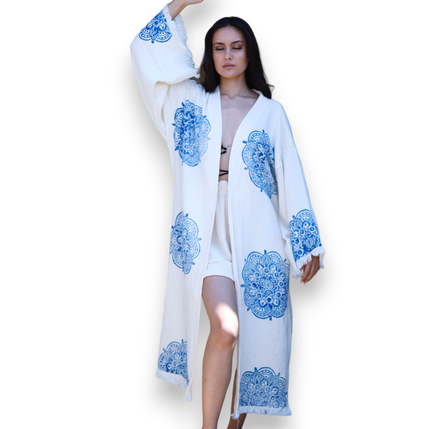 Turkish Towel Kimono Kaftan Bathrobe