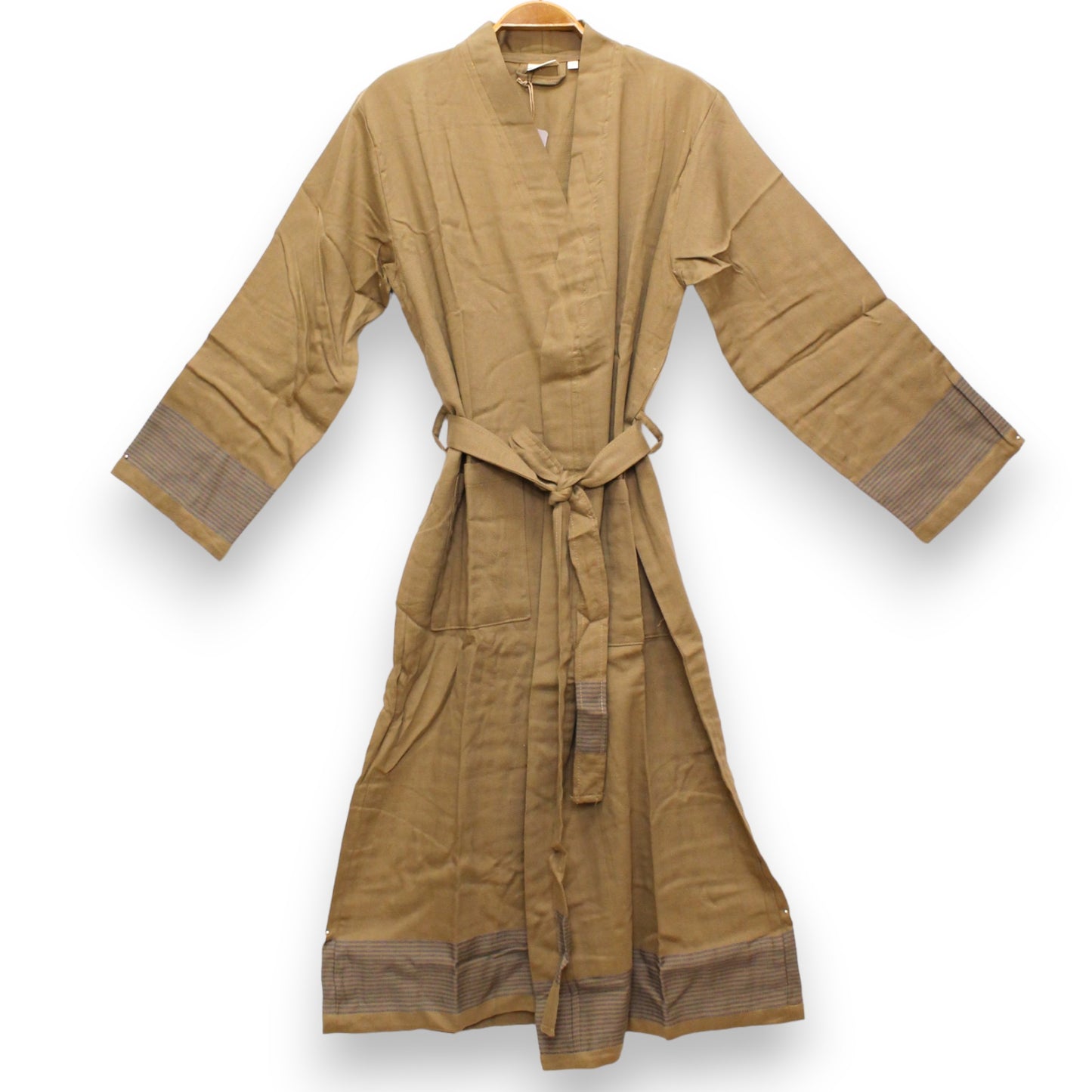 Turkish Towel Unisex Kimono Bathrobe