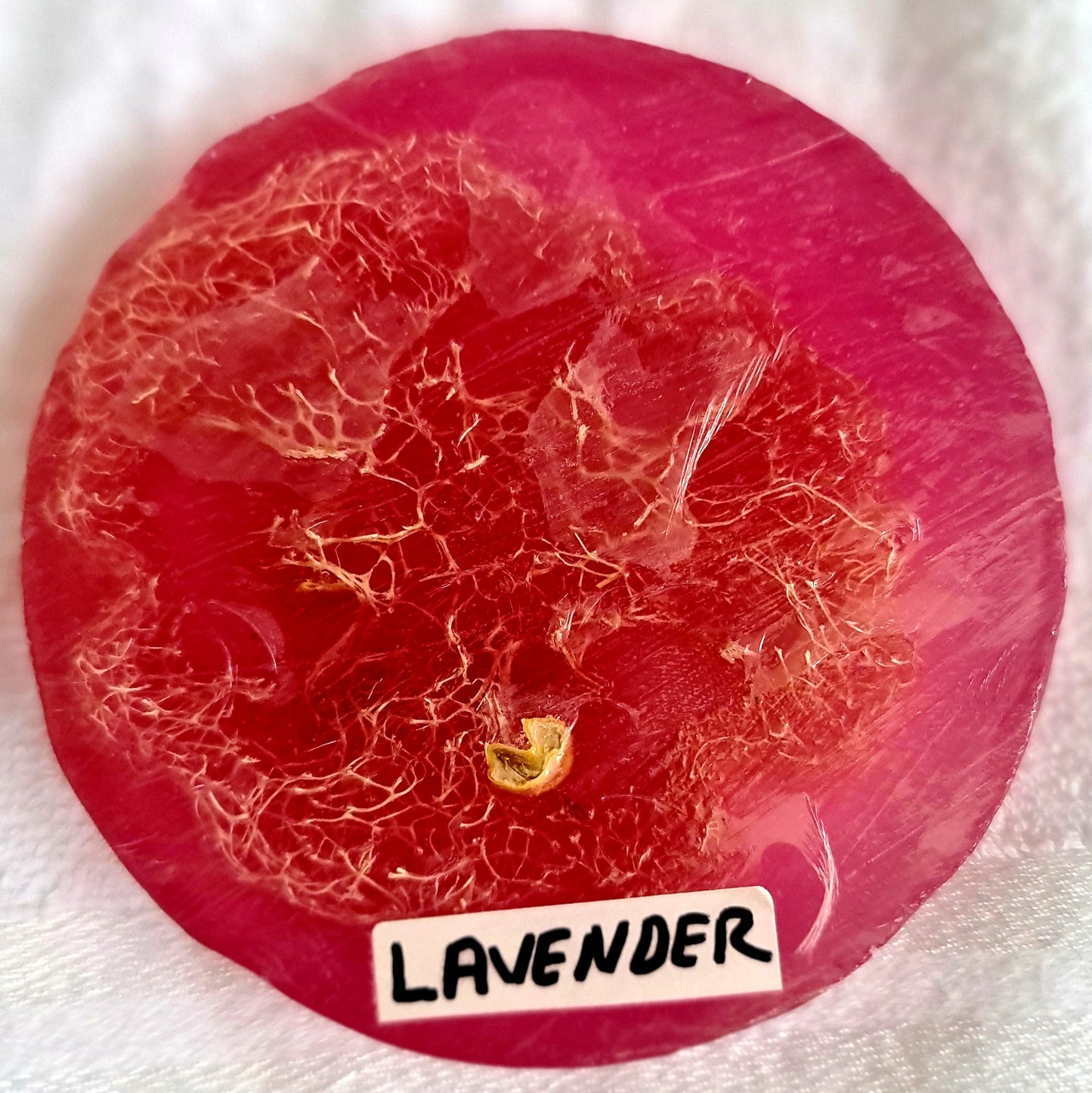 Pumpkin Fiber Lavender Soap