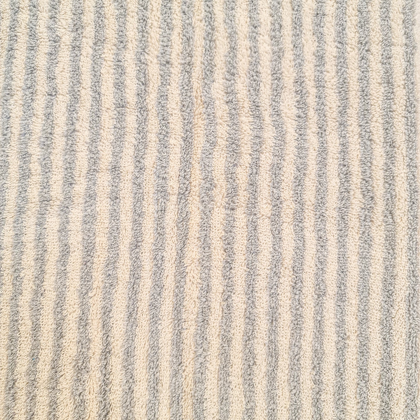 Turkish Hammam Bath Terry Towels Grey Stripe