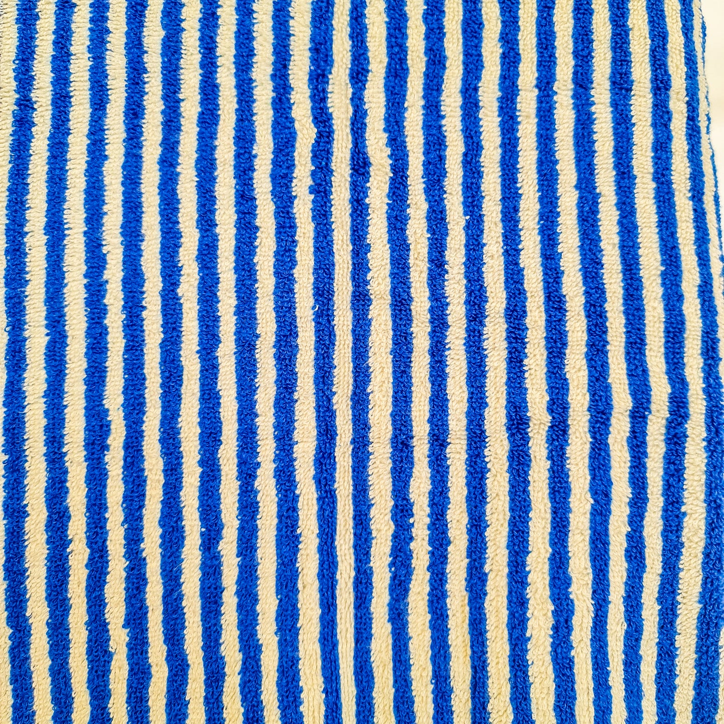Turkish Hammam Bath Terry Towels Indigo Stripe