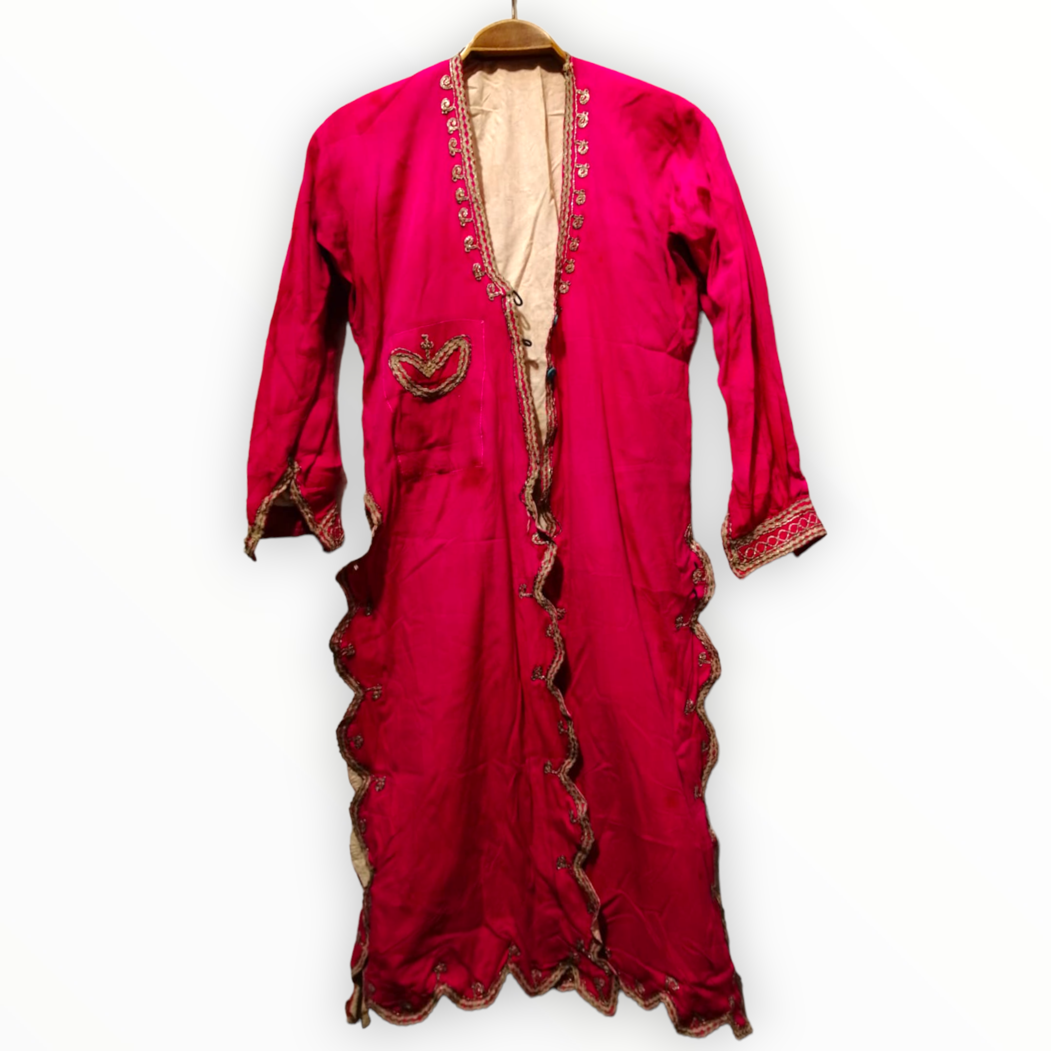 Antique Ottoman Anatolian Traditional Ceremony Dress Dervis Natural antique-ottoman-anatolian-traditional-ceremony-dress-dervis-natural
