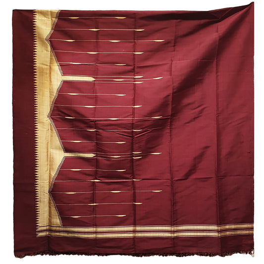 Antique Ottoman Hand-Woven Silk Ceremony Pestemal