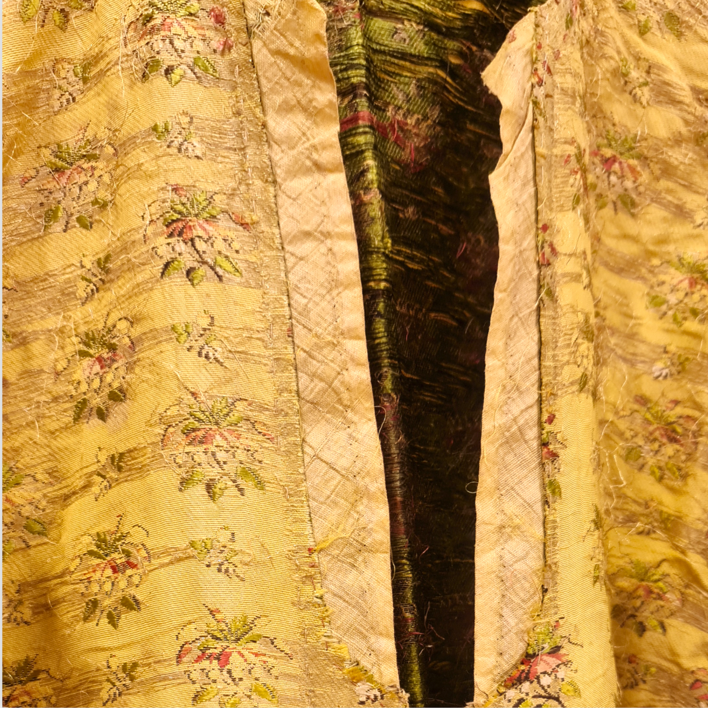 Antique Ottoman Anatolian Dress Üç Etek