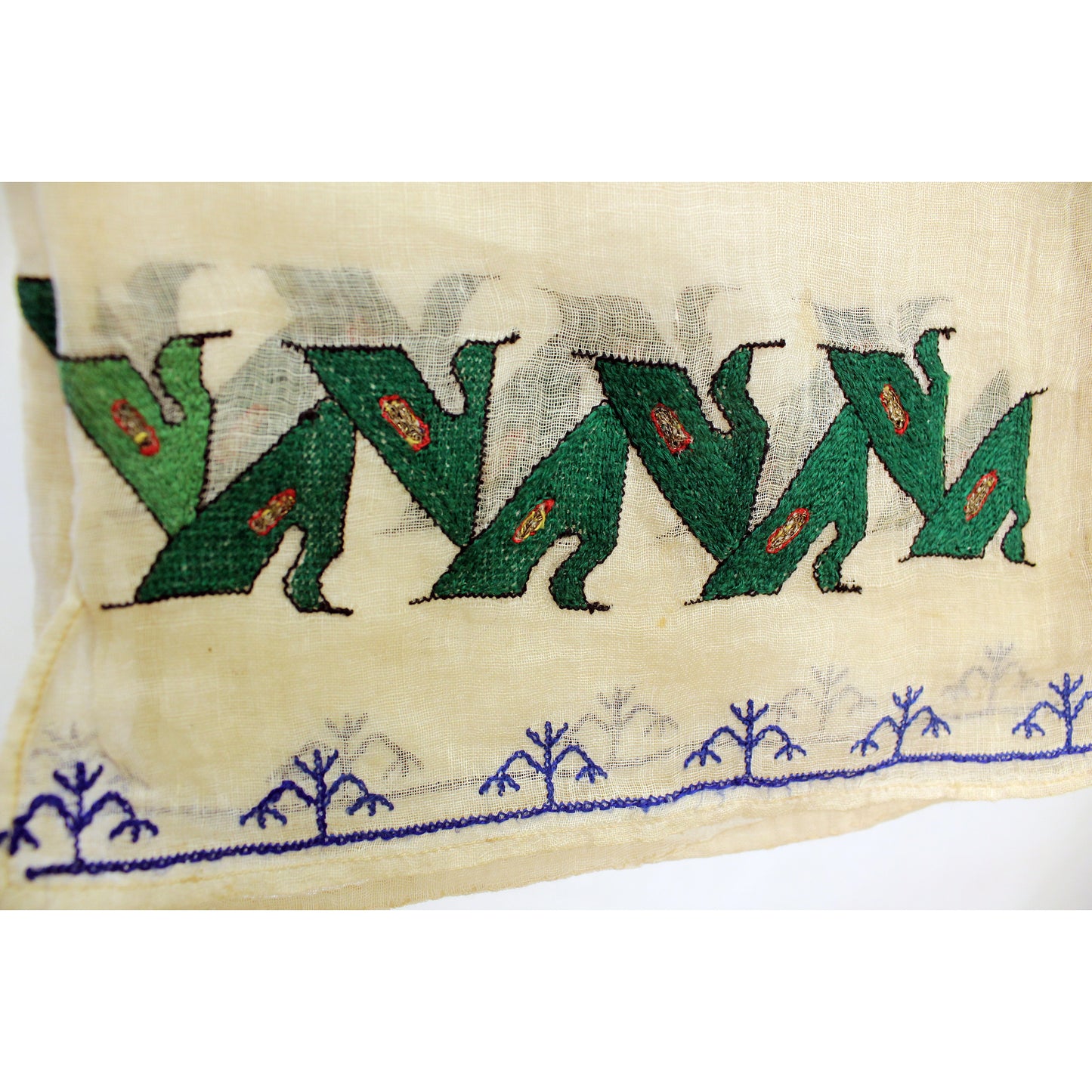 Antique Ottoman Anatolian Embroidered Textile