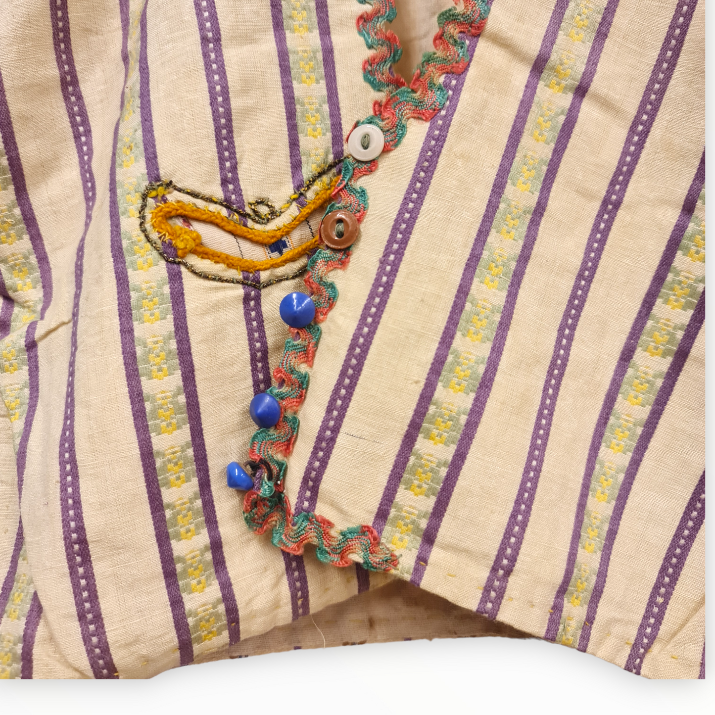 Antique Ottoman Anatolian Traditional Jacket Cepken