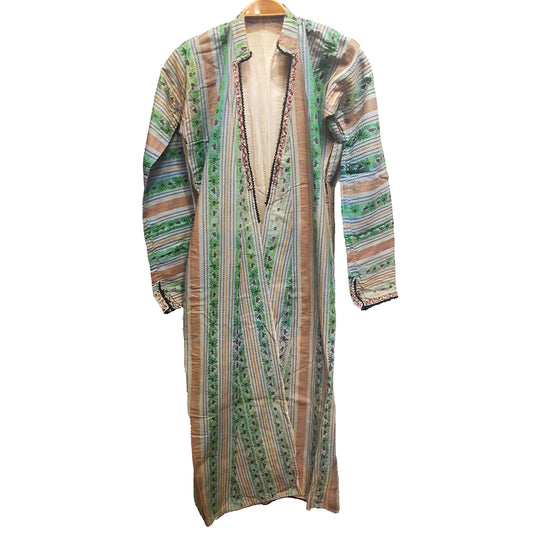 Antique Ottoman Anatolian Dress Üç Etek