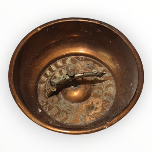 Antique Turkish Hammam Bowl - Turkish Bath Copper Bowl