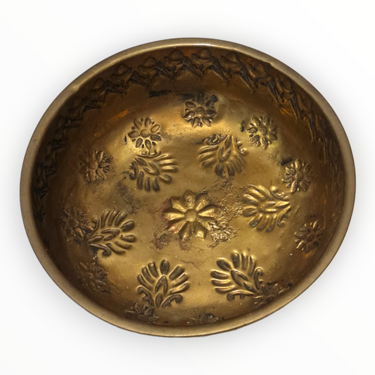 Antique Turkish Hammam Bowl - Turkish Bath Copper Bowl