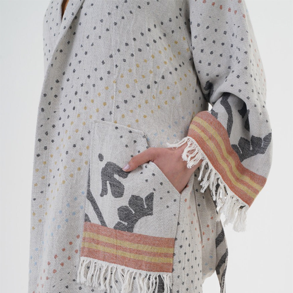 Kimono Turkish Towel Beige