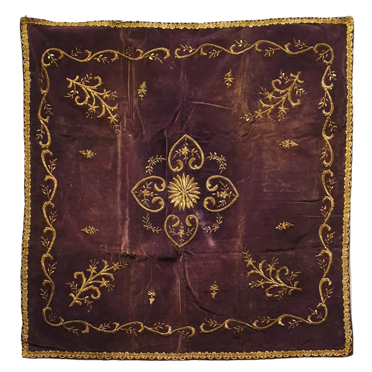 Antique Ottoman Bindalli Hand Embroidery Bohcha