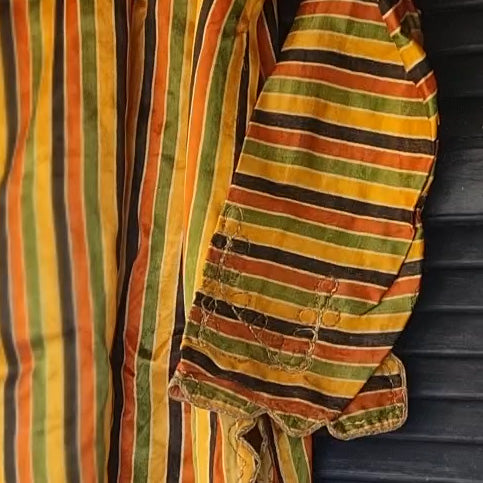 Antique Ottoman Anatolian Dress Üç Etek