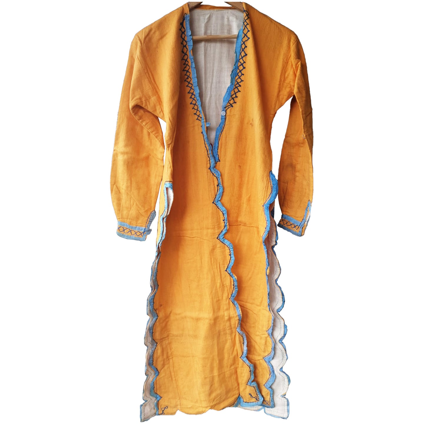 Antique Ottoman Anatolian Dress Üç Etek