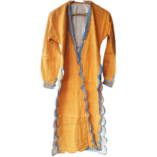 Antique Ottoman Anatolian Dress Üç Etek