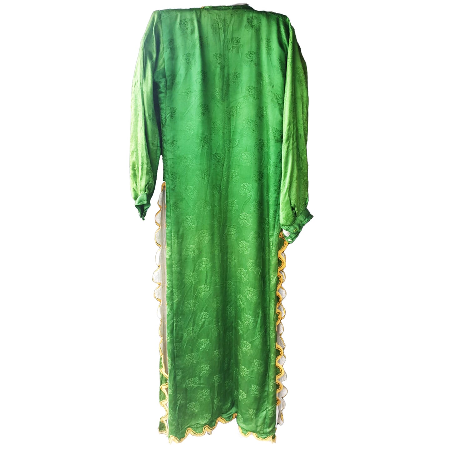 Antique Ottoman Anatolian Dress Green - Üç Etek