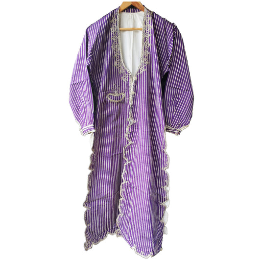 Antique Ottoman Anatolian Dress Lilac- Üç Etek