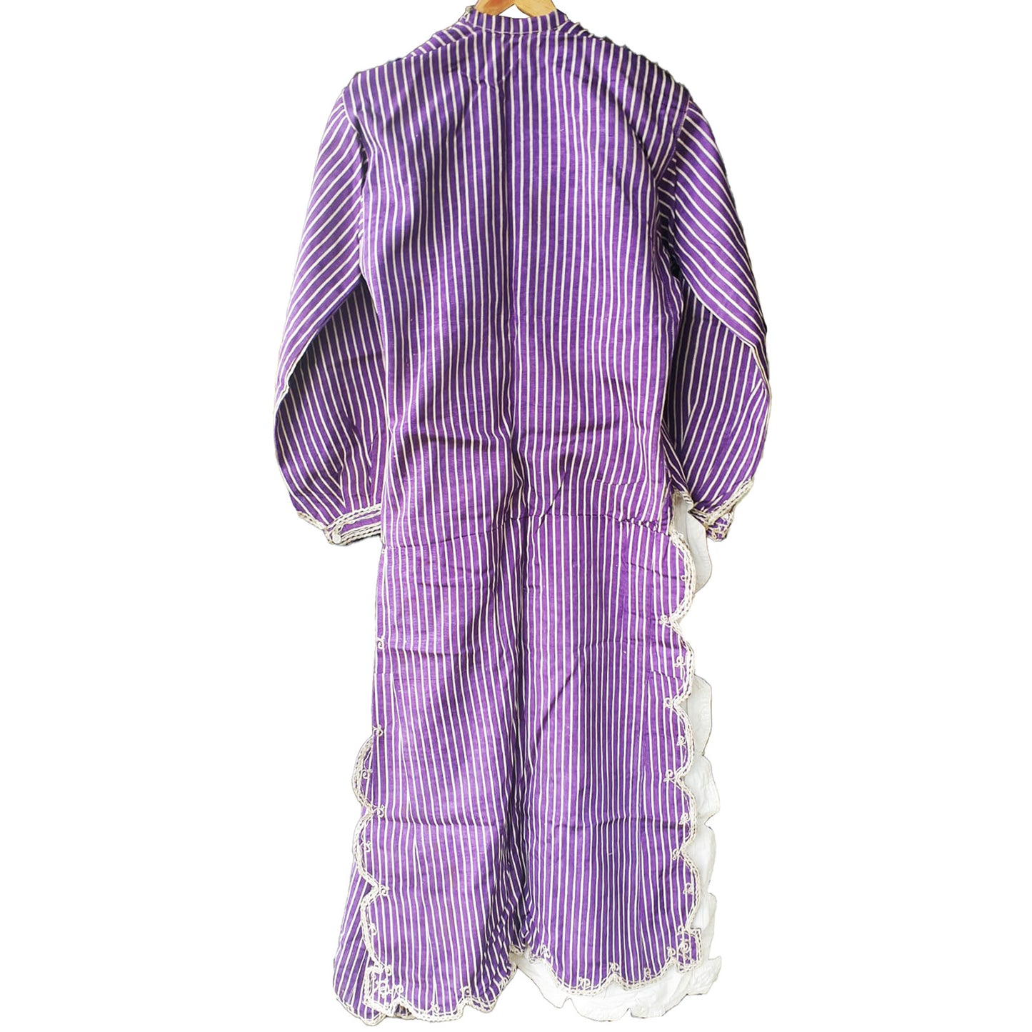 Antique Ottoman Anatolian Dress Lilac- Üç Etek