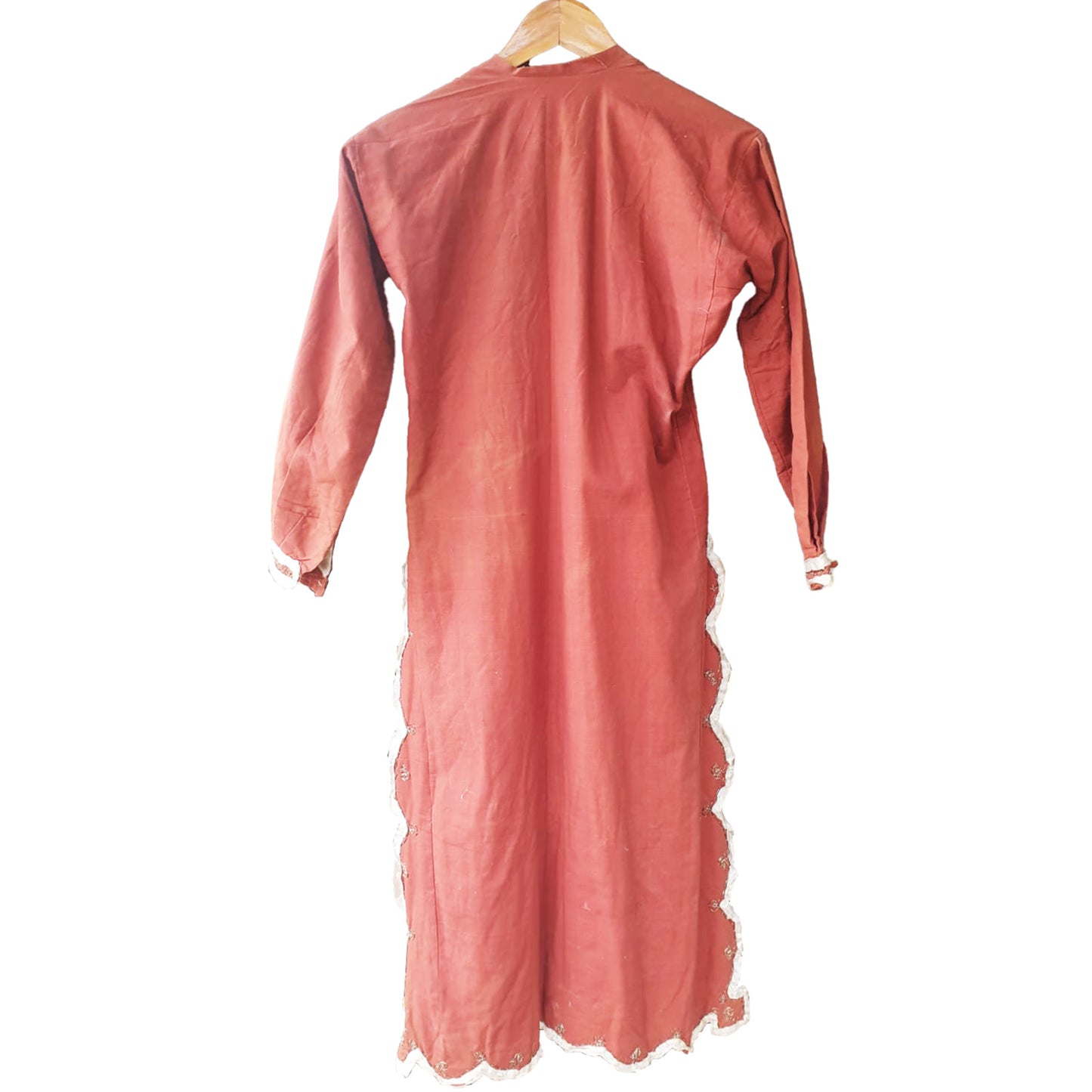 Antique Ottoman Anatolian Dress Rose - Üç Etek