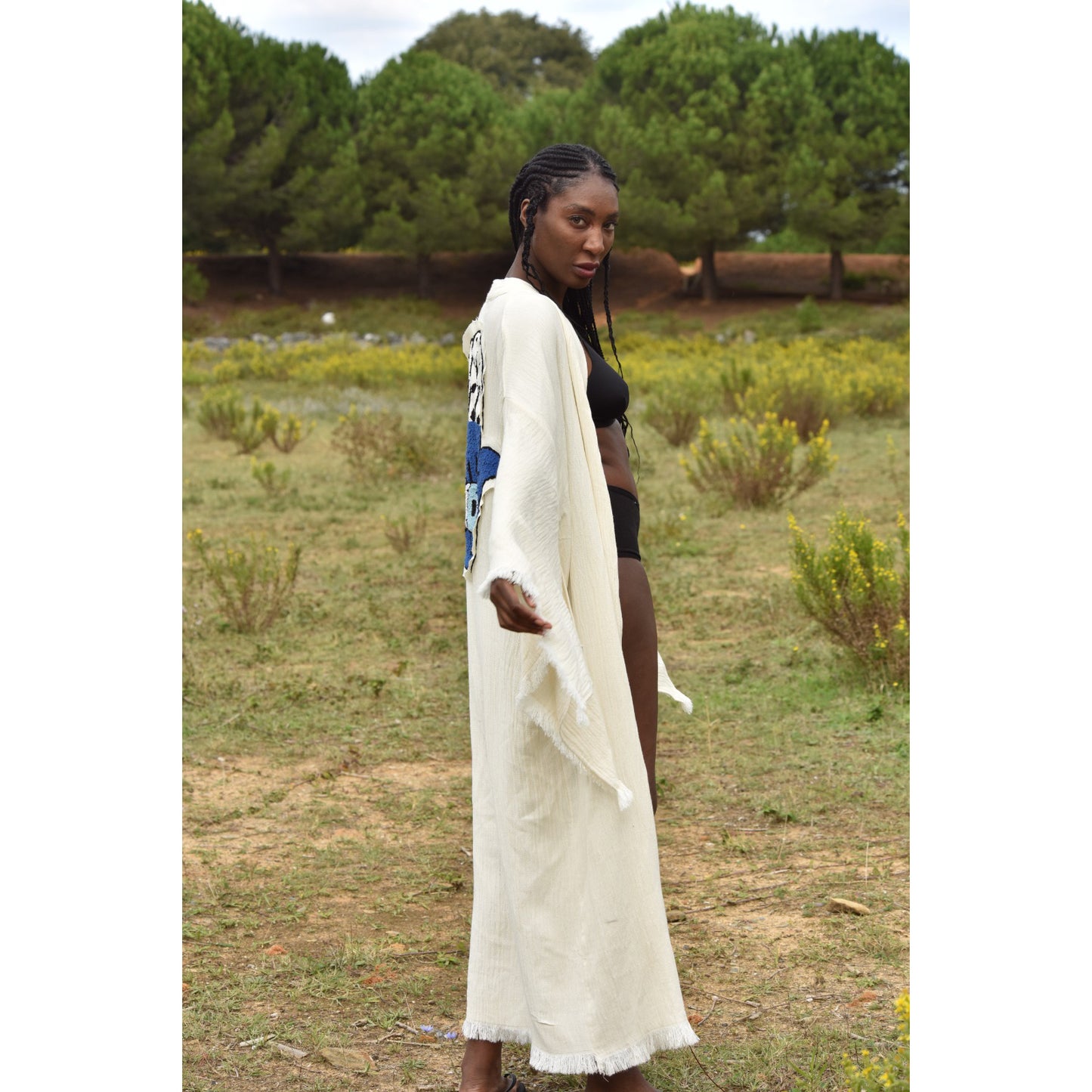 Dervis Kimono Kaftan Natural Cotton