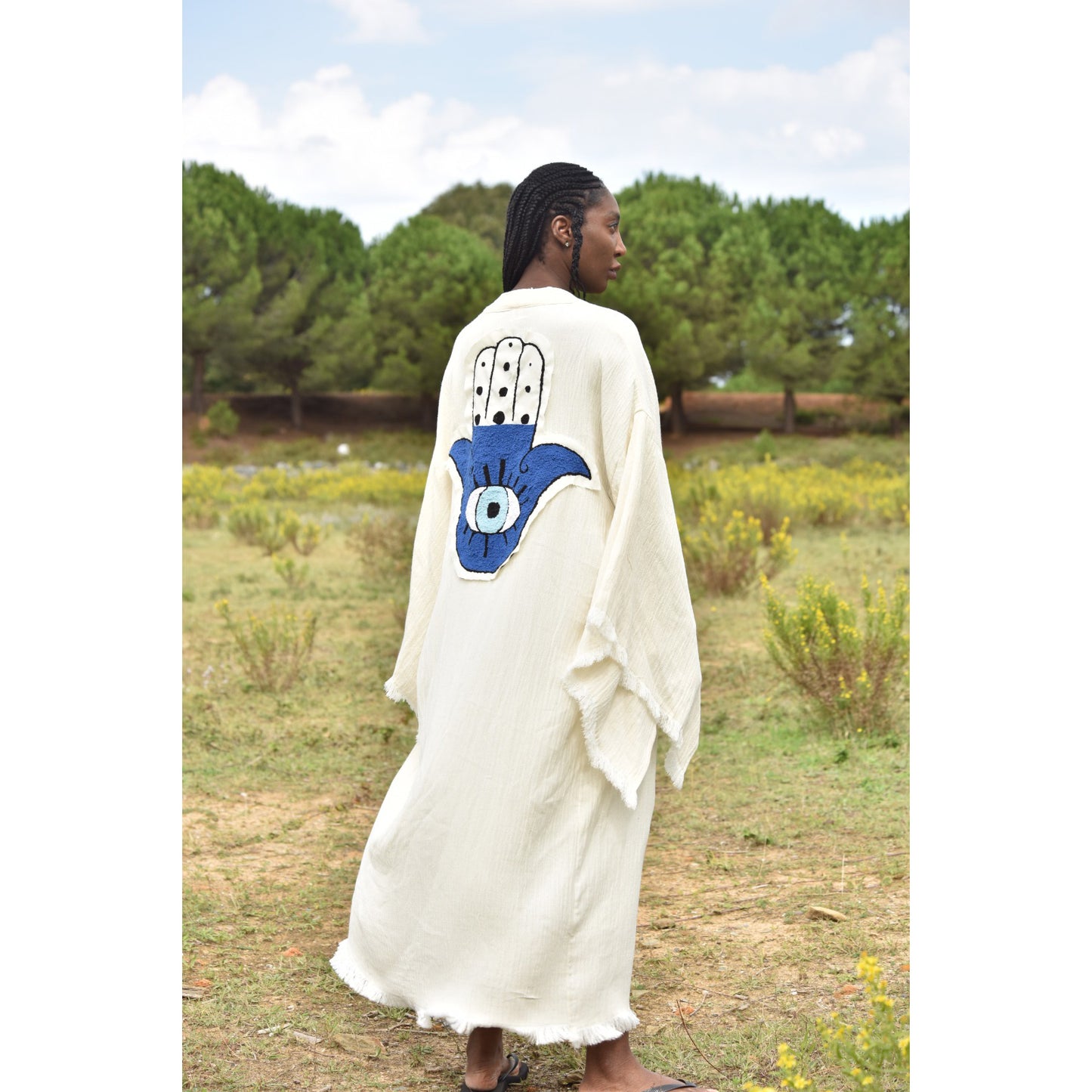 Dervis Kimono Kaftan Natural Cotton