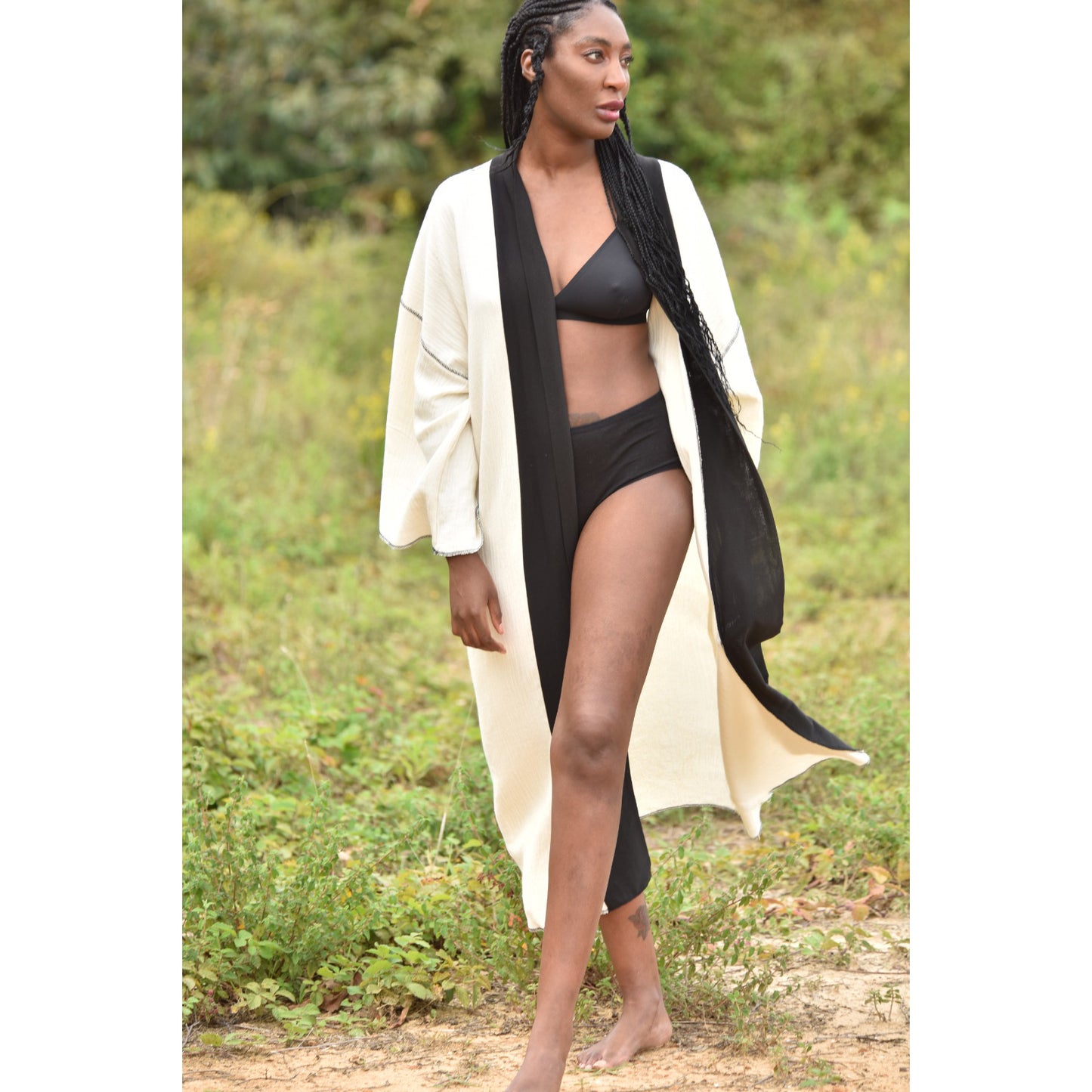 Dervis Kimono Kaftan Natural Cotton