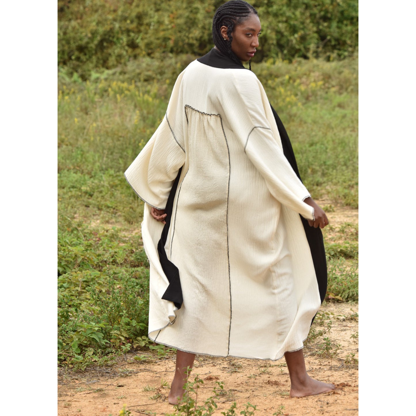Dervis Kimono Kaftan Natural Cotton