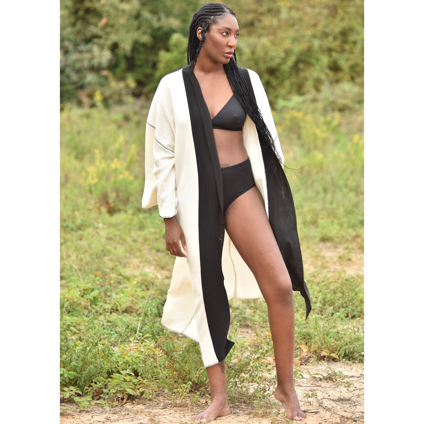 Dervis Kimono Kaftan Natural Cotton