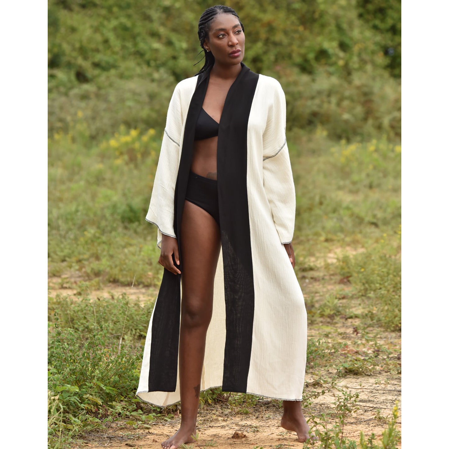 Dervis Kimono Kaftan Natural Cotton