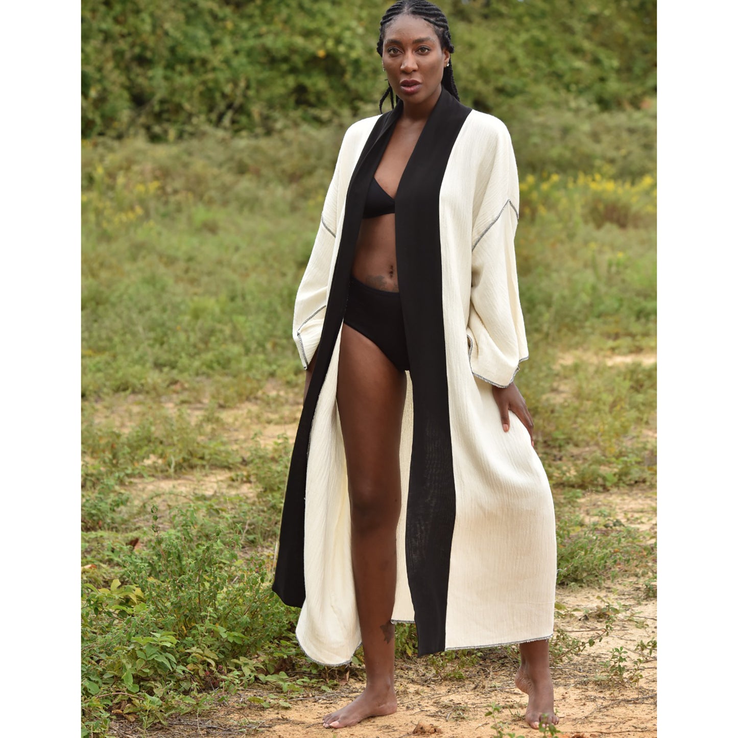 Dervis Kimono Kaftan Natural Cotton