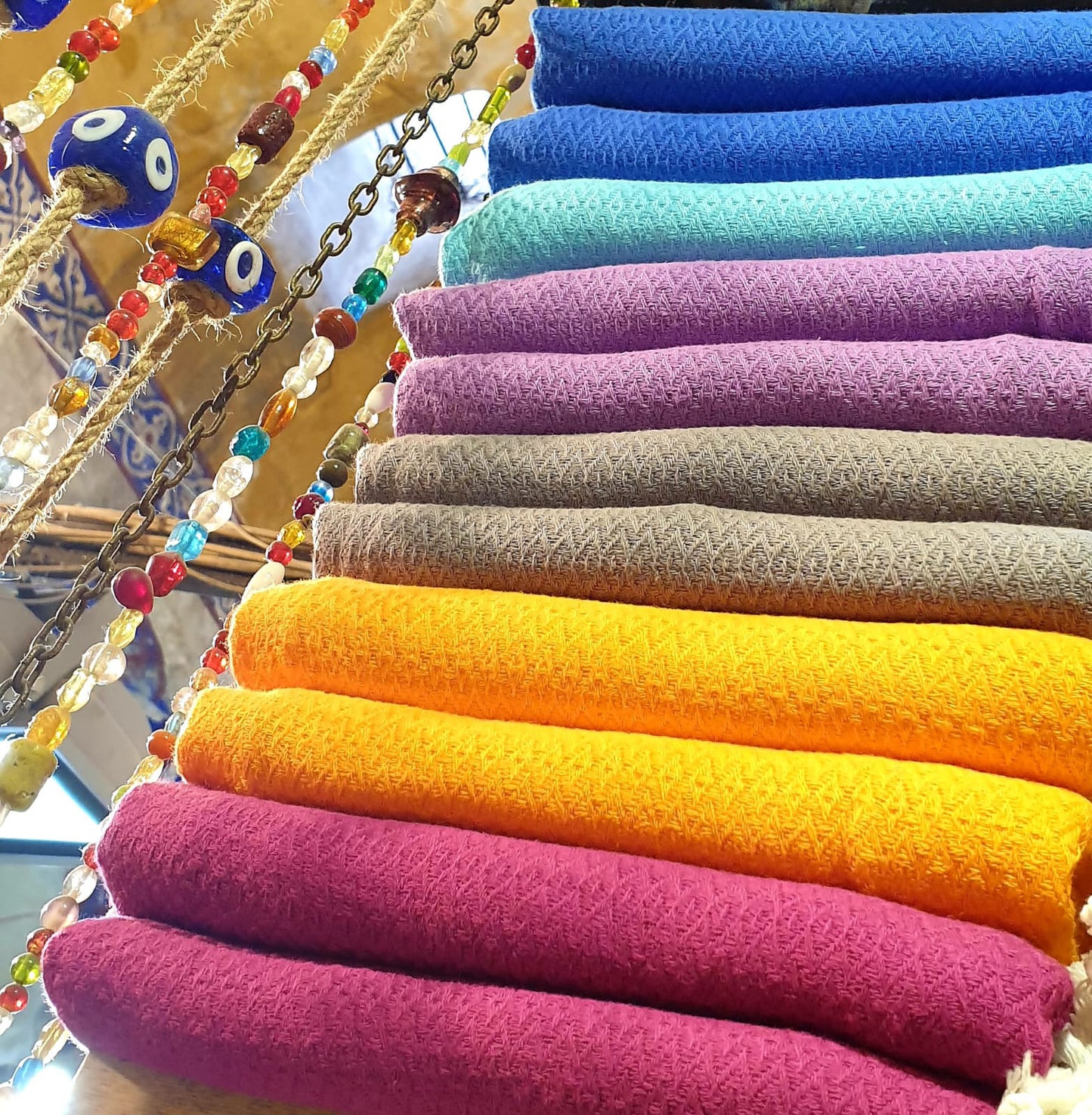 Diamond Design Turkish Towel Pestemal