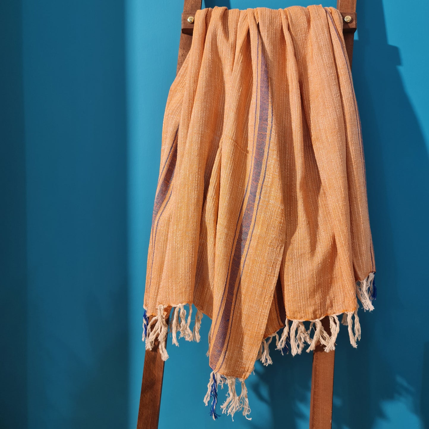 Hand-Woven Pure Silk Turkish Towel Pestemal