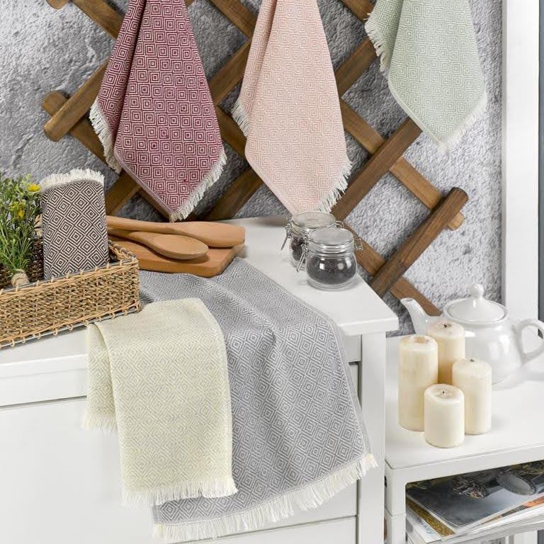 Hand Towel Set Turkish Towel Pestemal