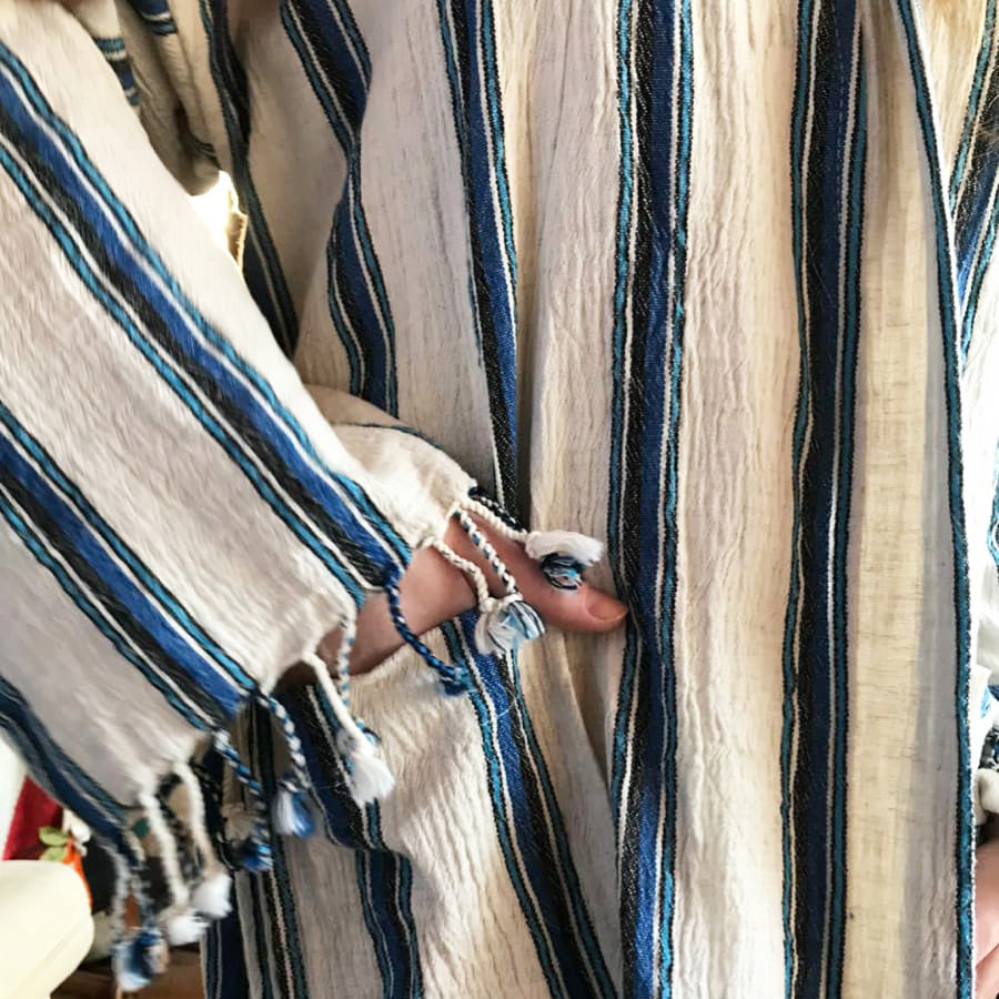Linen Turkish Towel Bathrobe