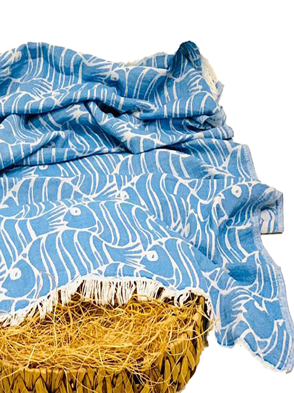 Marine Pestemal Turkish Towel