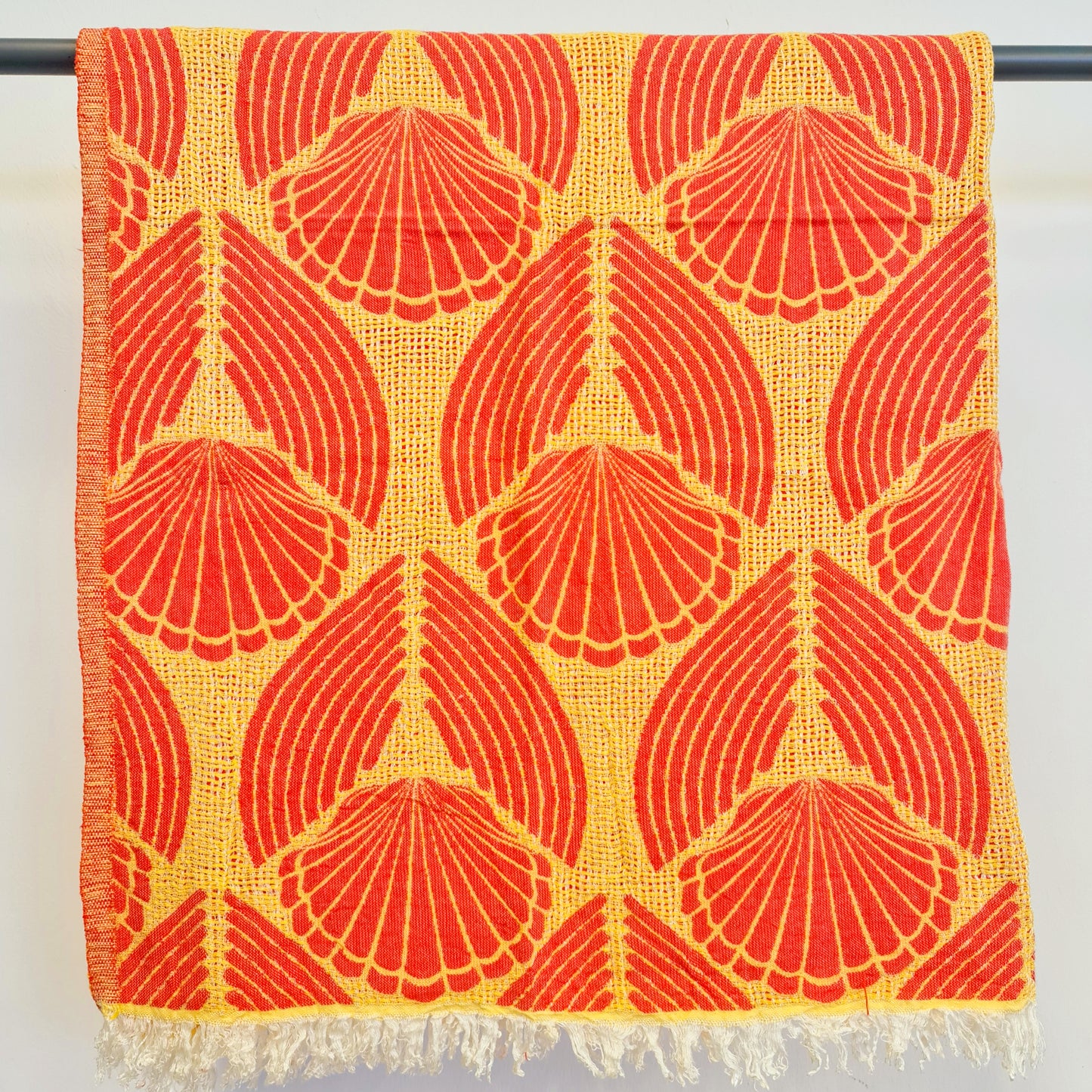 Jacquard Design Natural Cotton Turkish Towel Pestemal
