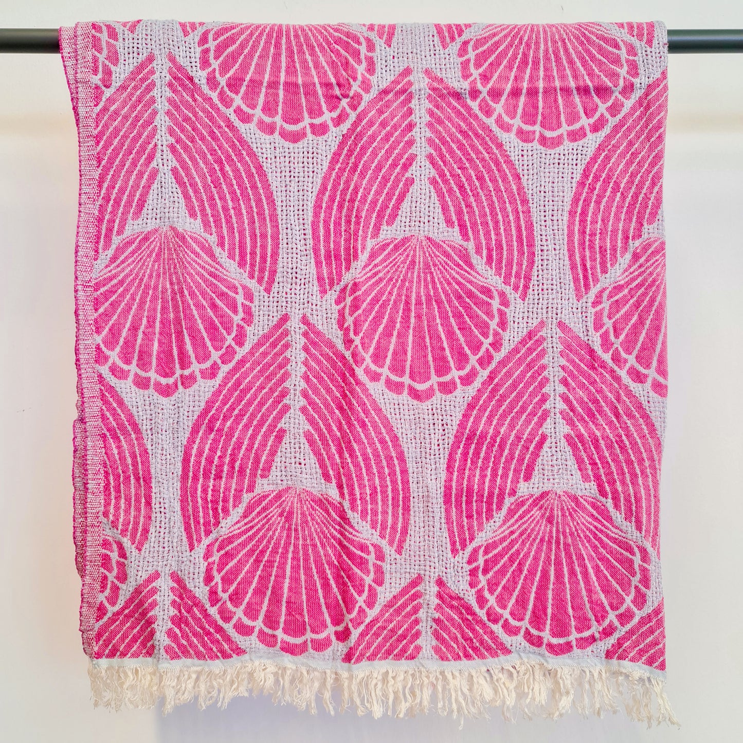 Jacquard Design Natural Cotton Turkish Towel Pestemal