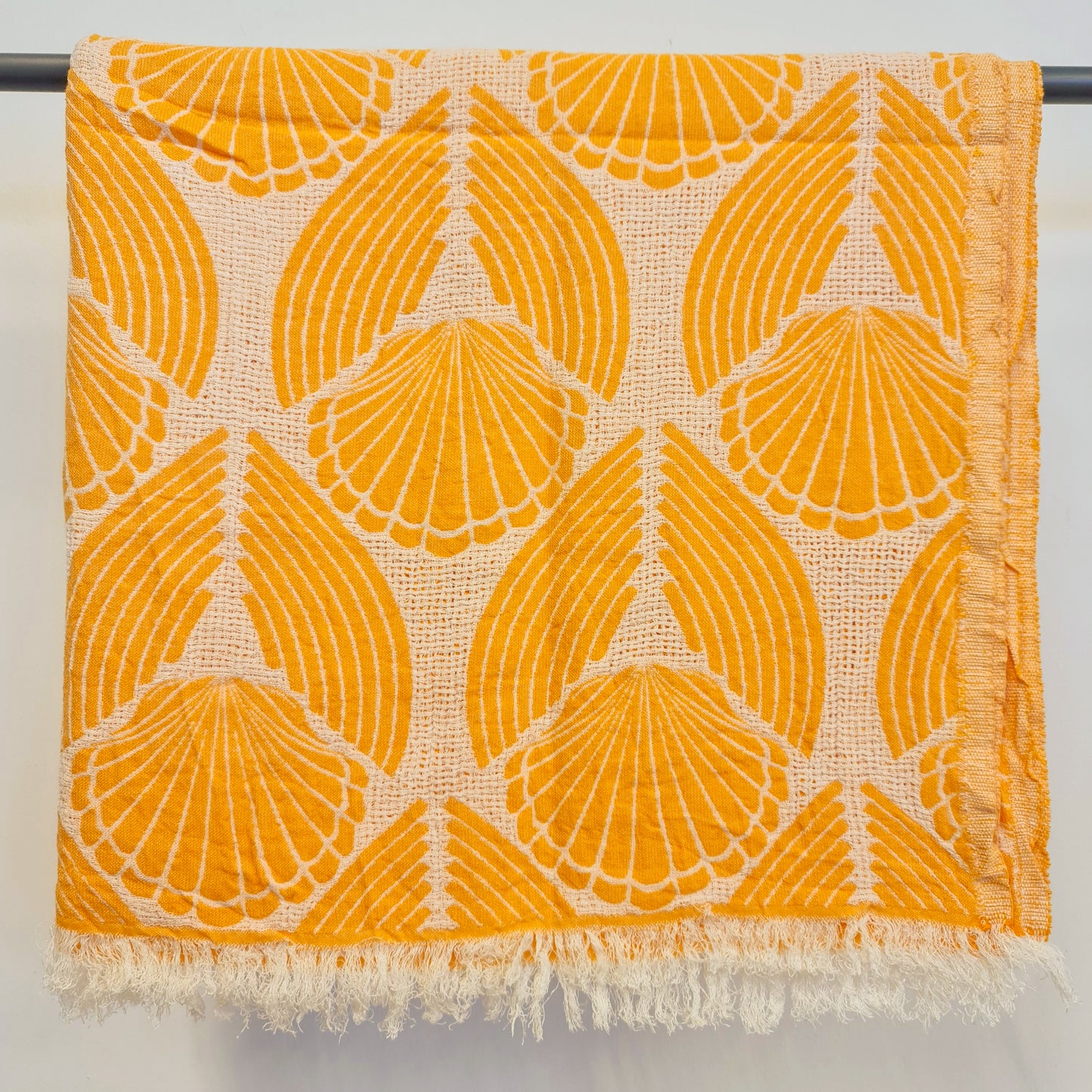 Jacquard Design Natural Cotton Turkish Towel Pestemal