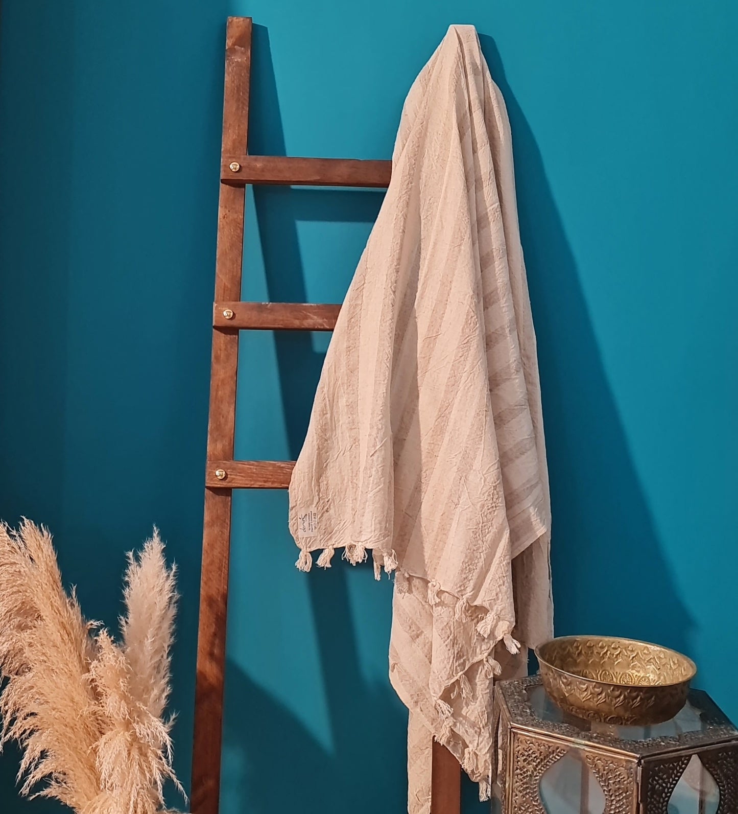 Linen Hand Woven Natural Turkish Towel