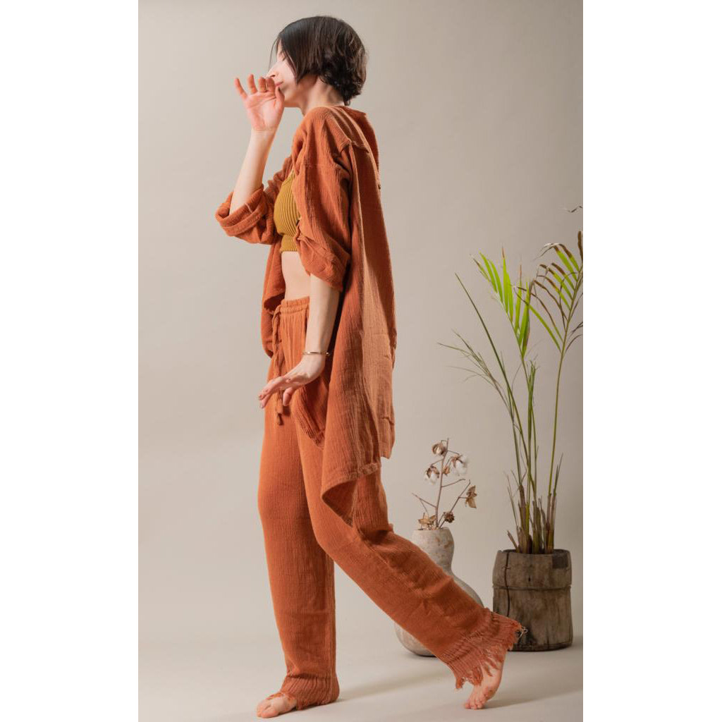 Muslin Kimono Set