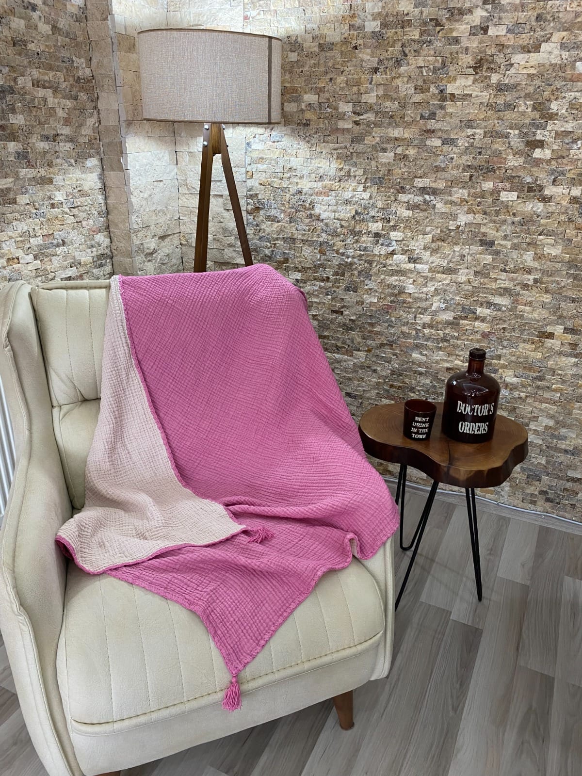 Muslin Natural Cotton Throw Blanket Gauze Blanket