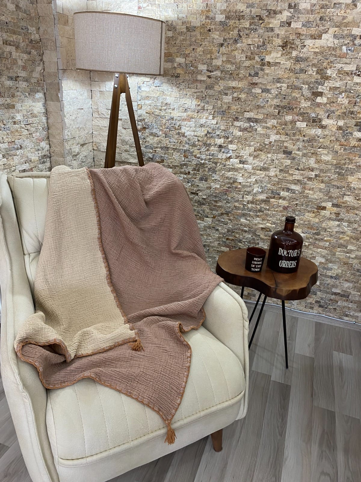 Muslin Natural Cotton Throw Blanket Gauze Blanket