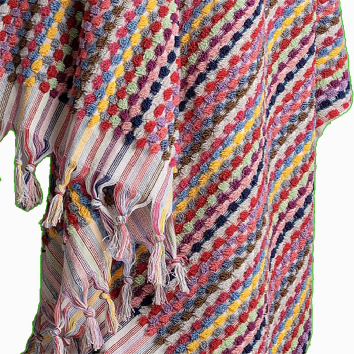 Natural Cotton Hand Woven Turkish Bath Towels