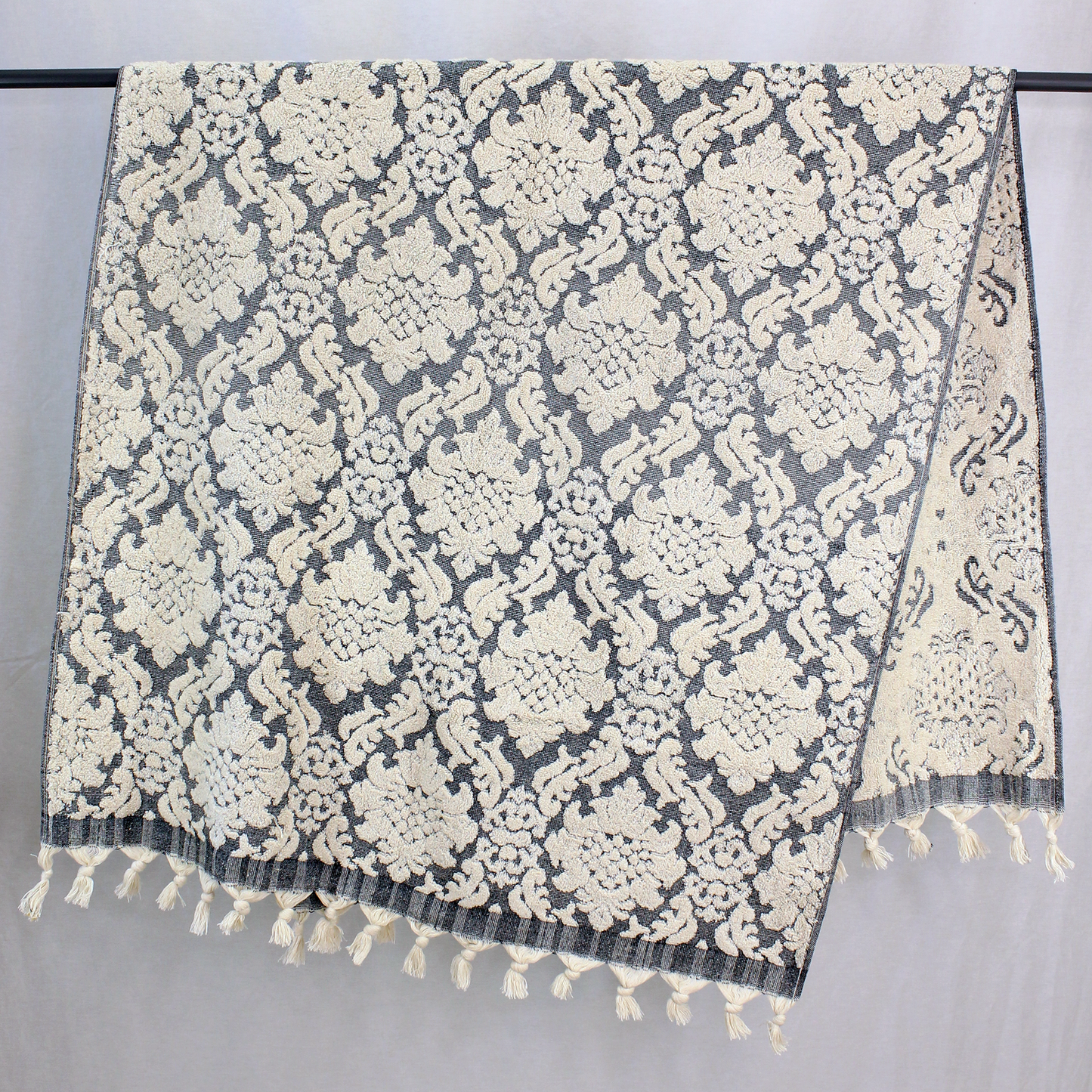 Natural Cotton Hand Woven Turkish Towel Terry Bath Towels