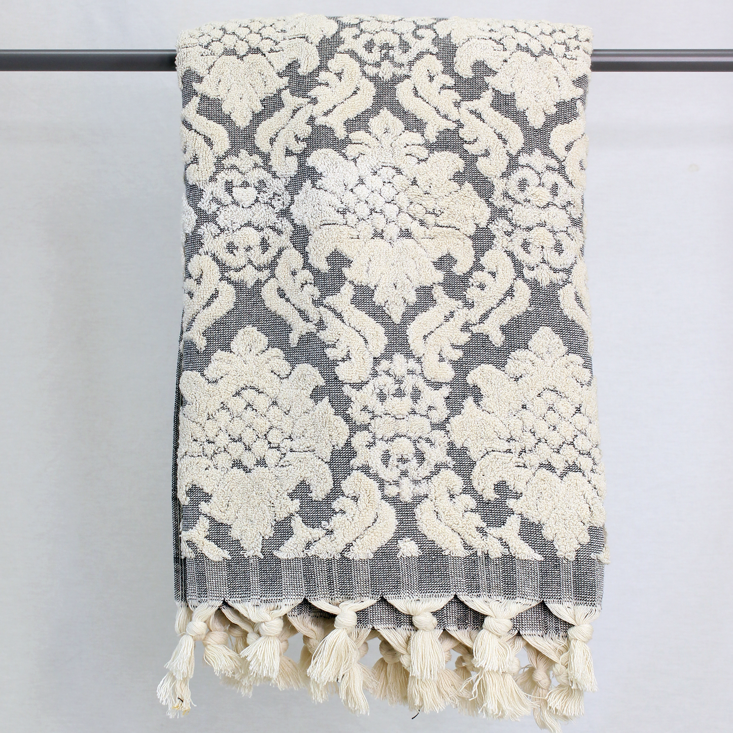 Natural Cotton Hand Woven Turkish Towel Terry Bath Towels
