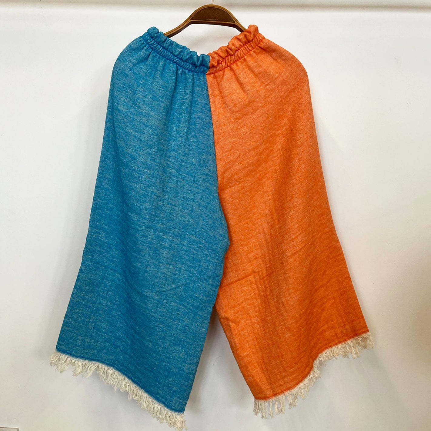 Natural Cotton Muslin Jacket Pants Set