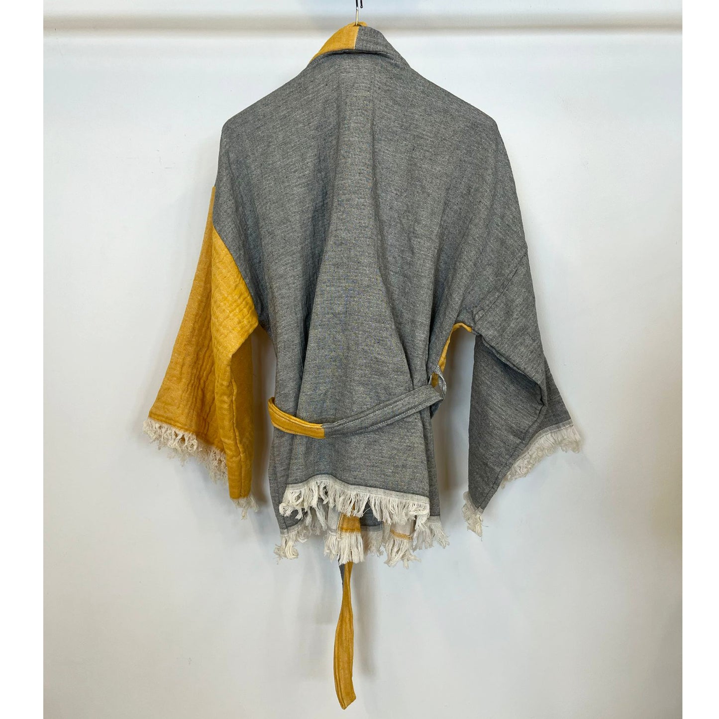 Natural Cotton Muslin Jacket Pants Set