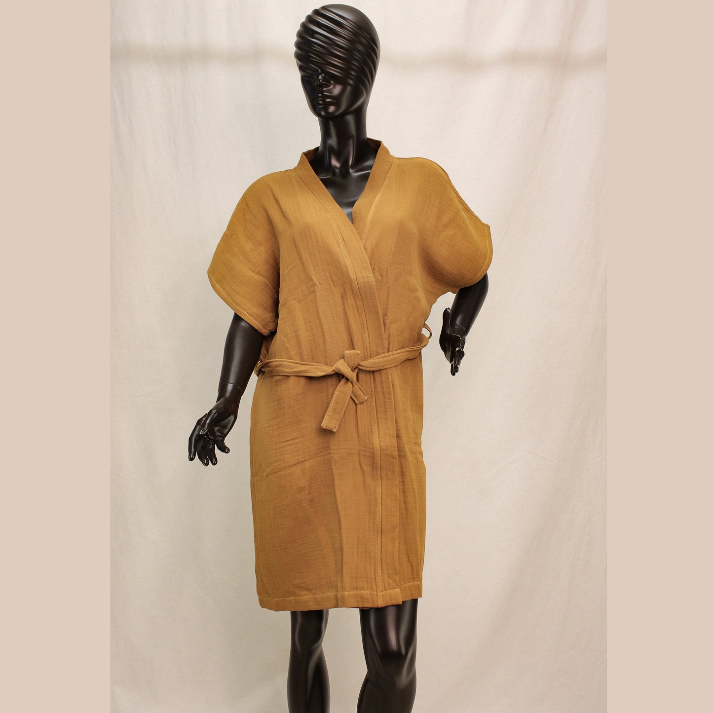 Natural Cotton Muslin Kimono
